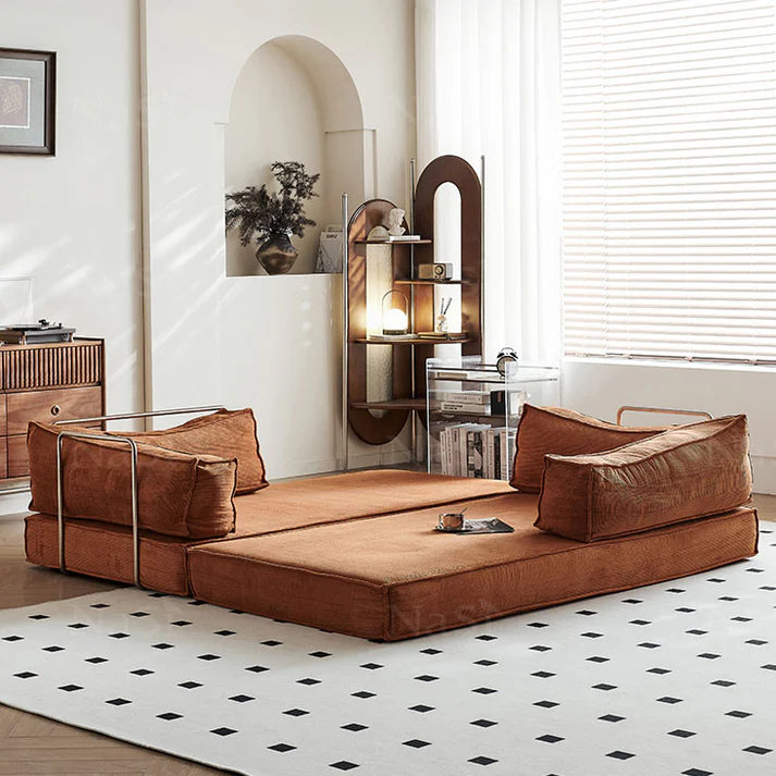 Mid Century Modern Sofa Bed Compressed Sofa