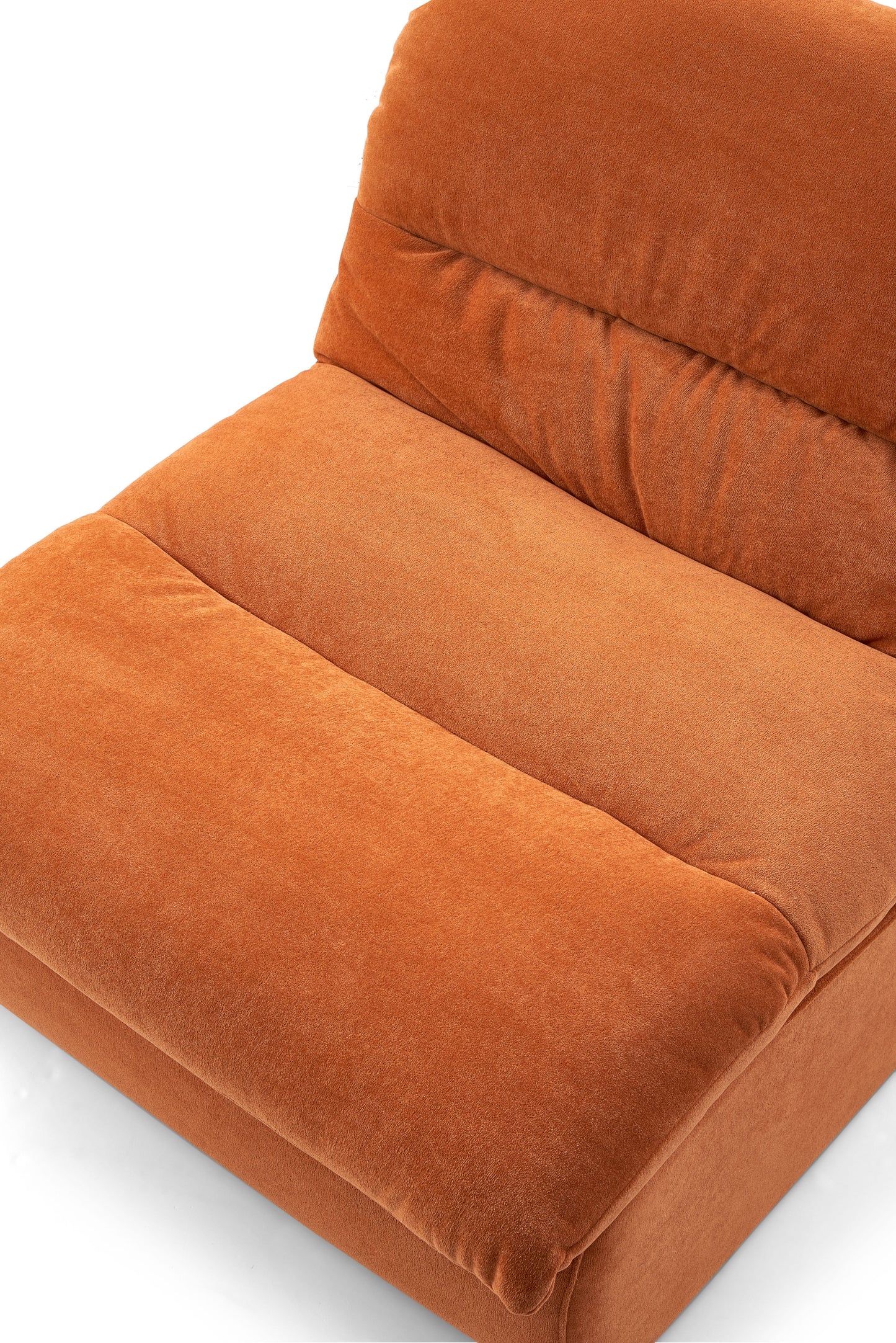 Foam Floor Chair With Back Support Compressed Sofa