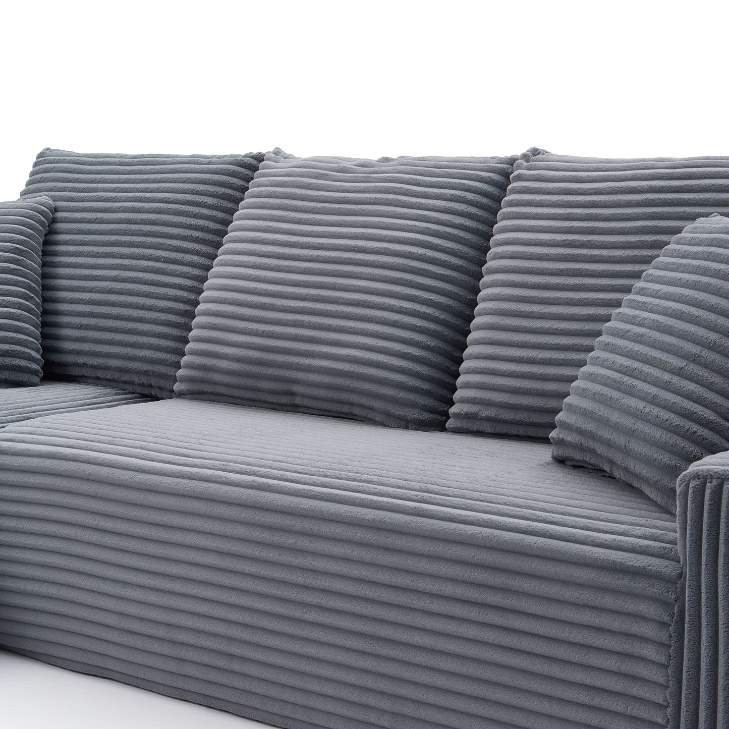 Modular Corner Sectional With Chaise Lounge Sofa Compressed Sofa