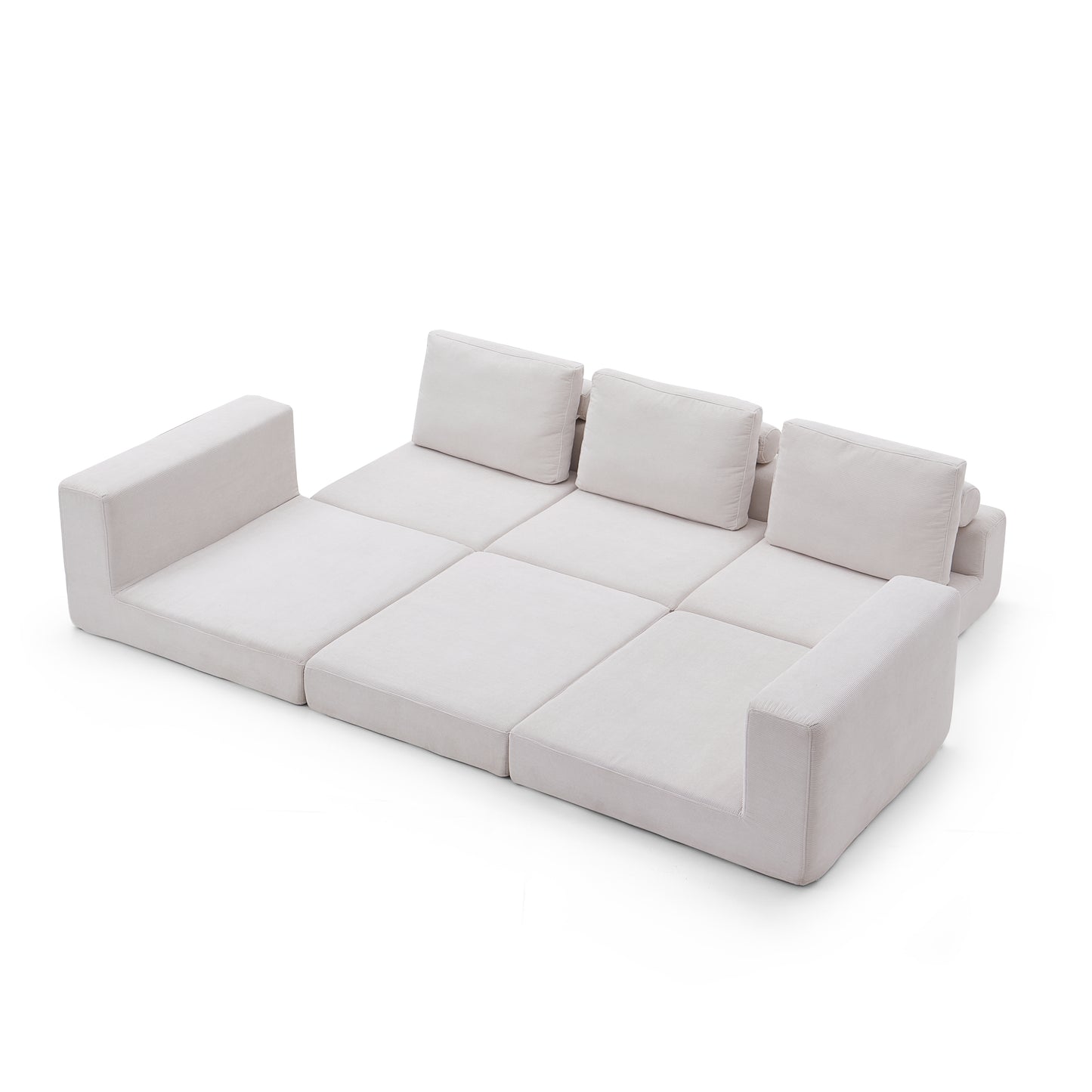Modern minimalist design foldable couch compression sofa