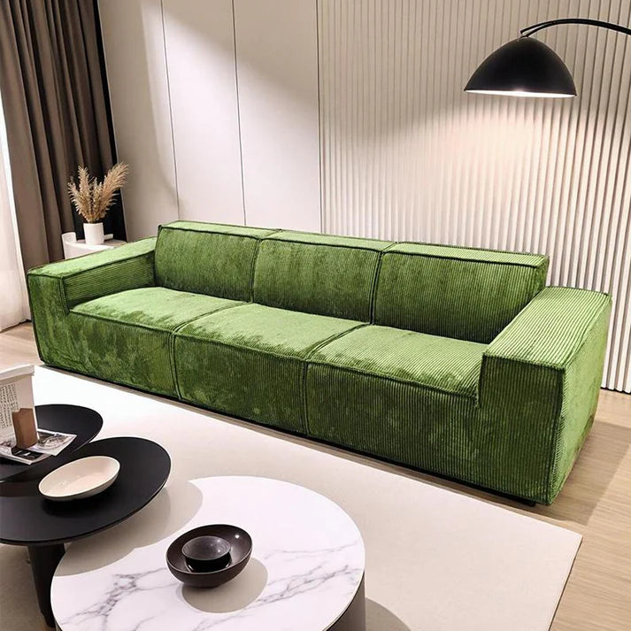 Modular 3 Piece Fabric Sectional Sofas Compressed Sofa