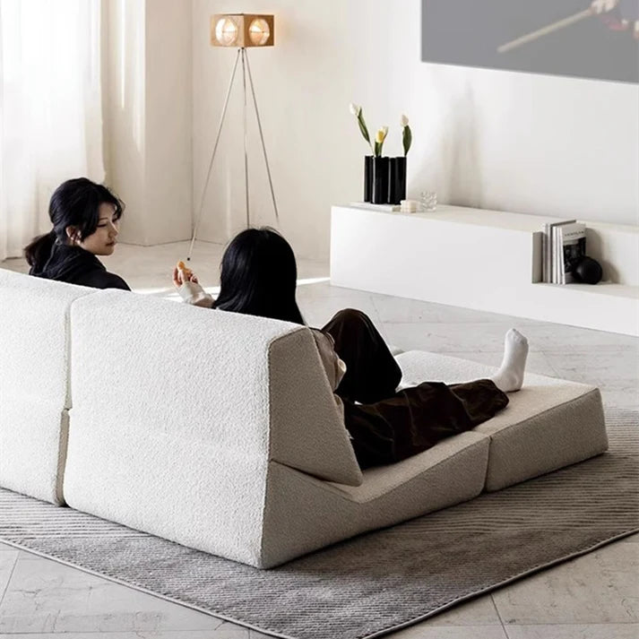 Reclining Foldable Floor Chair Compressed Sofa