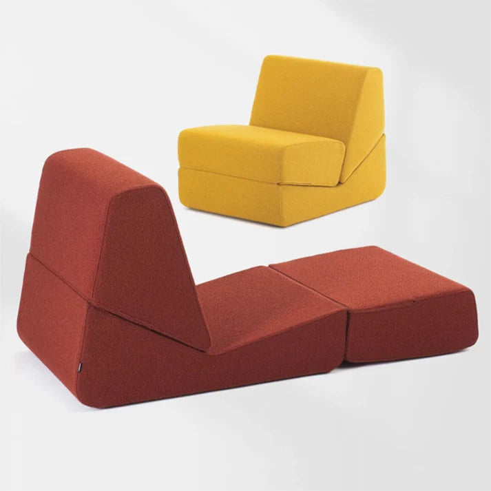 Reclining Foldable Floor Chair Compressed Sofa