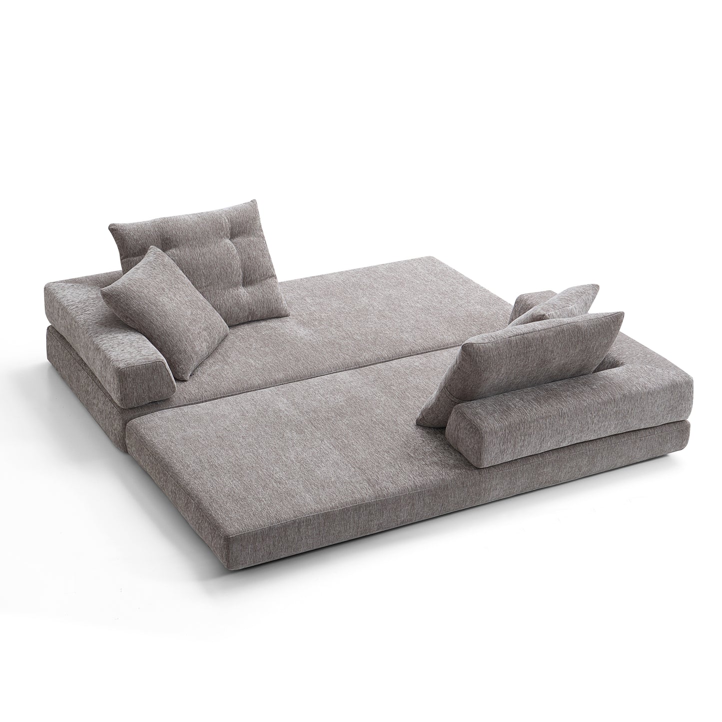 2-seater modern sponge compression sofa bed compression sofa