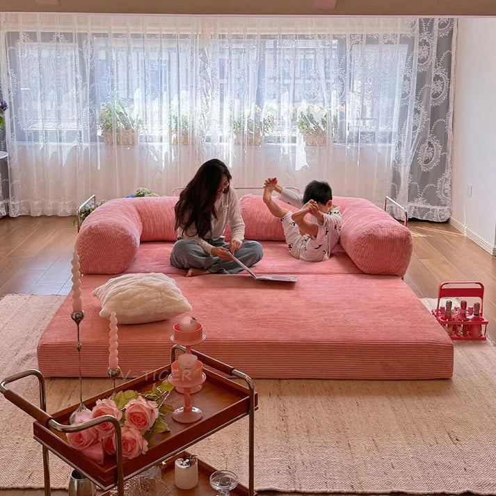 Large King Living Room Foldable Sofa Bed Compressed Sofa