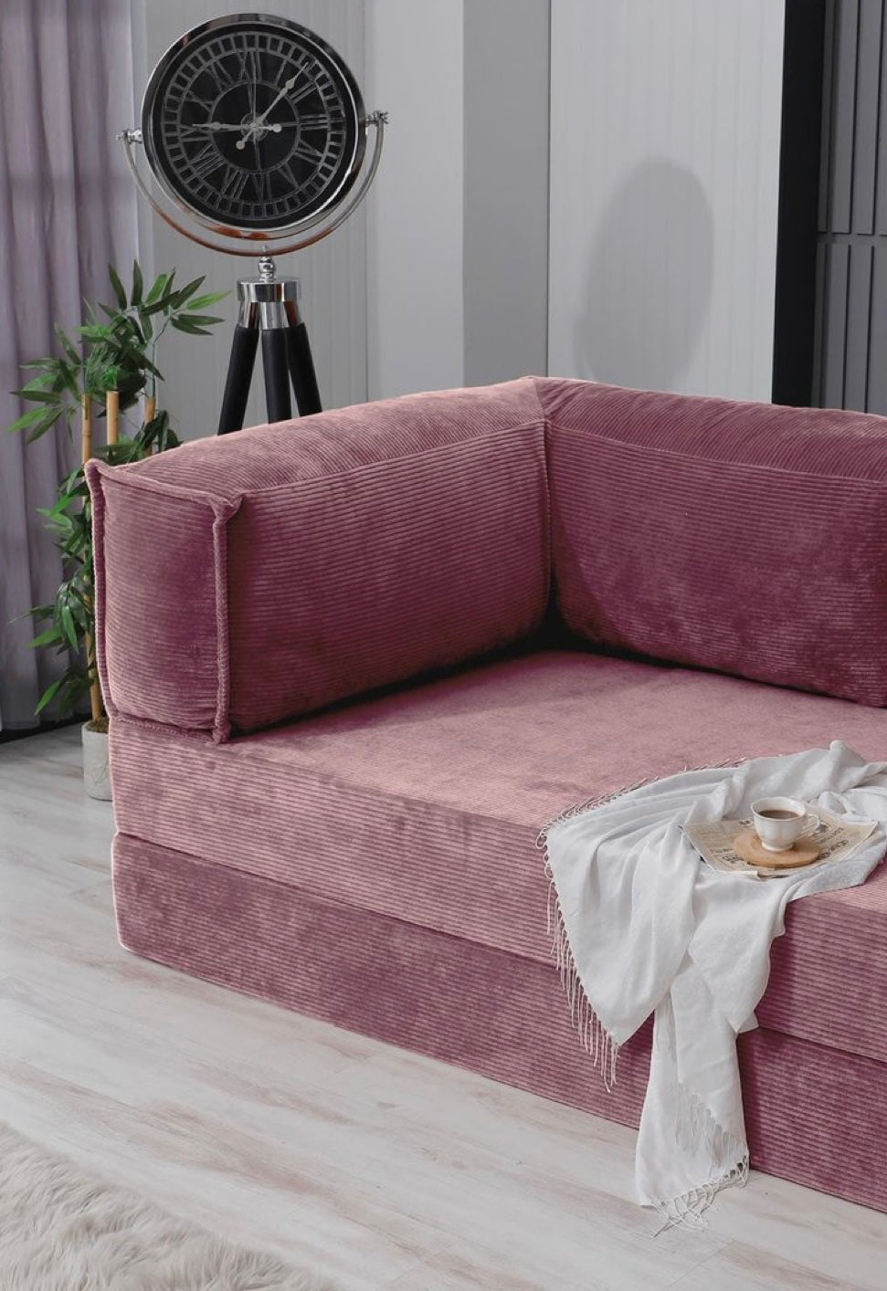 Mid Century Modern Sofa Bed Compressed Sofa