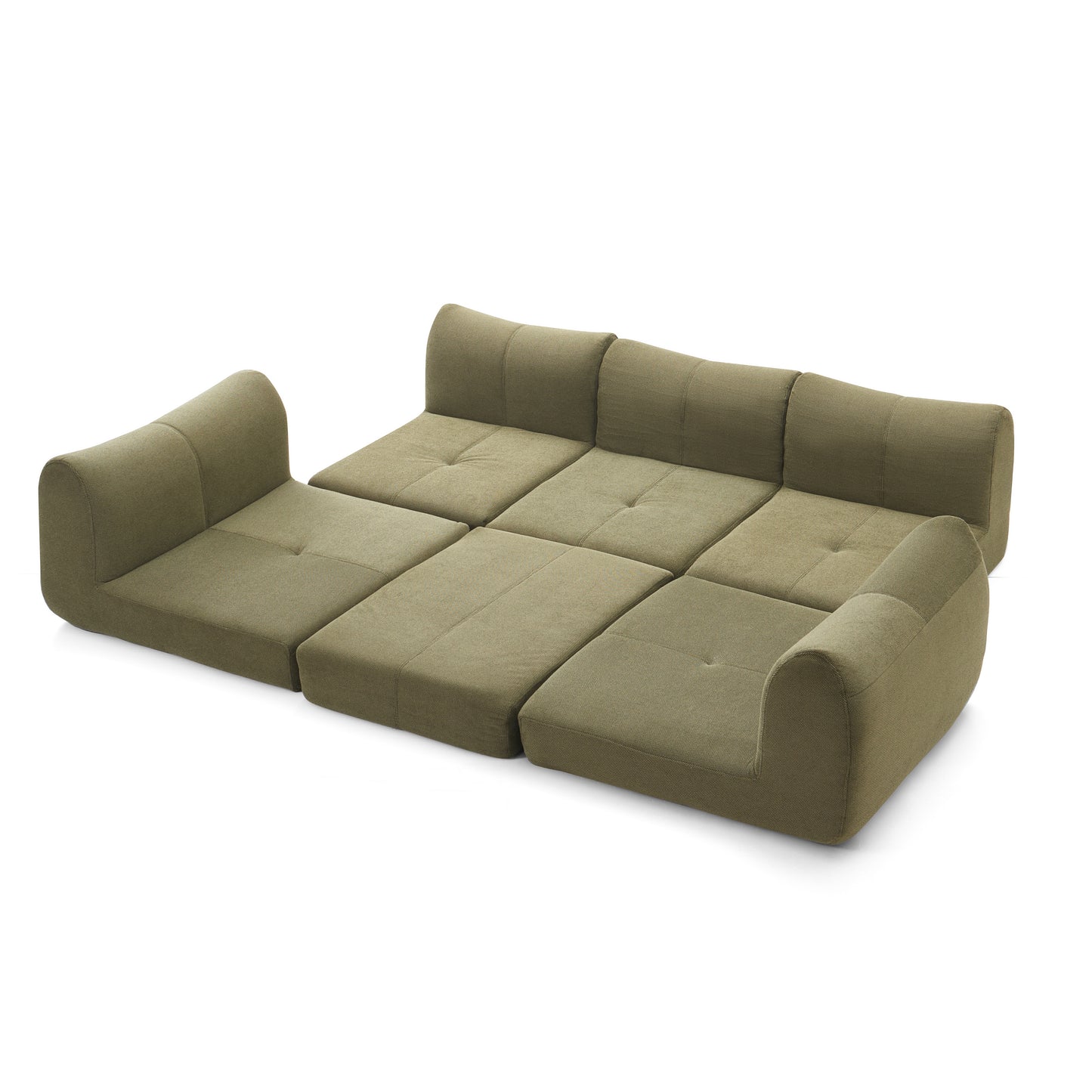 Modern free combination module sofa compression sofa