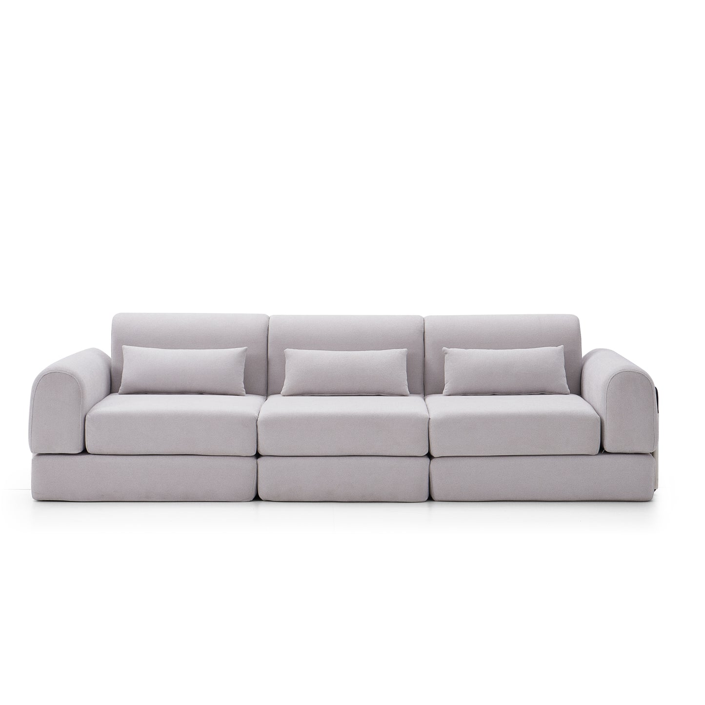 2-3 seat modern sponge compression sofa bed couch compression sofa