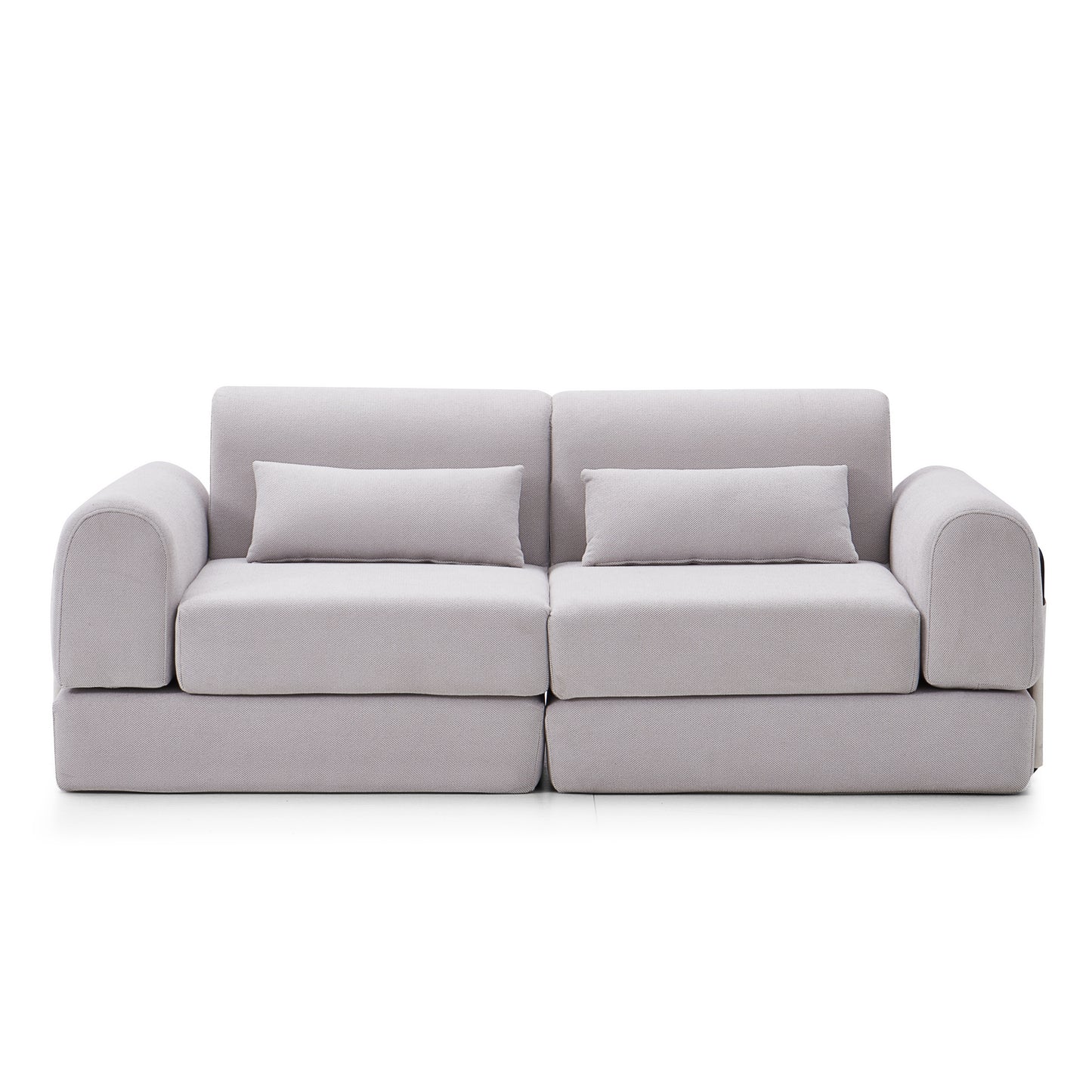 2-3 seat modern sponge compression sofa bed couch compression sofa