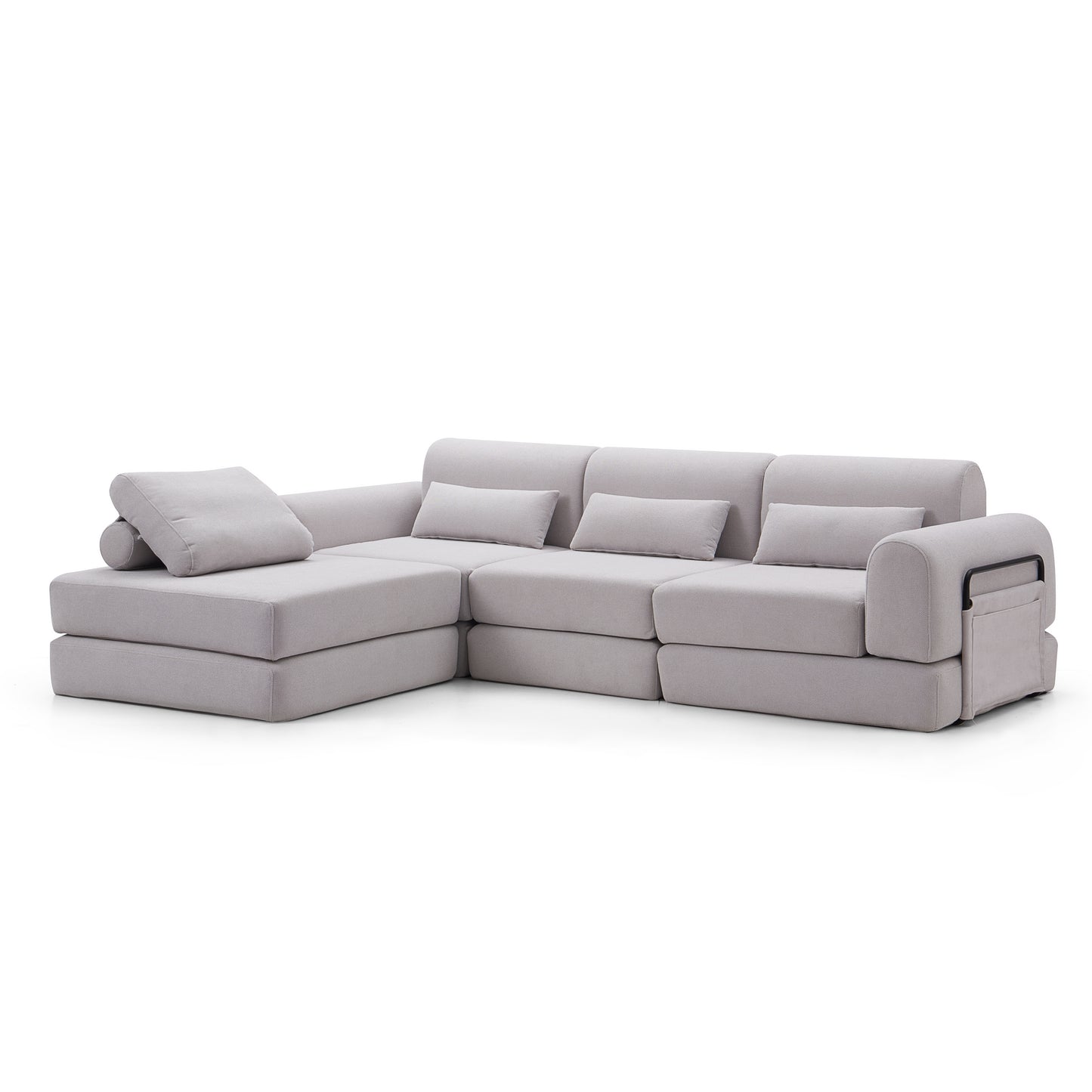 2-3 seat modern sponge compression sofa bed couch compression sofa