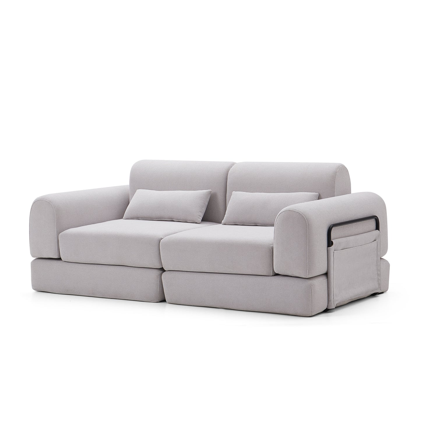 2-3 seat modern sponge compression sofa bed couch compression sofa