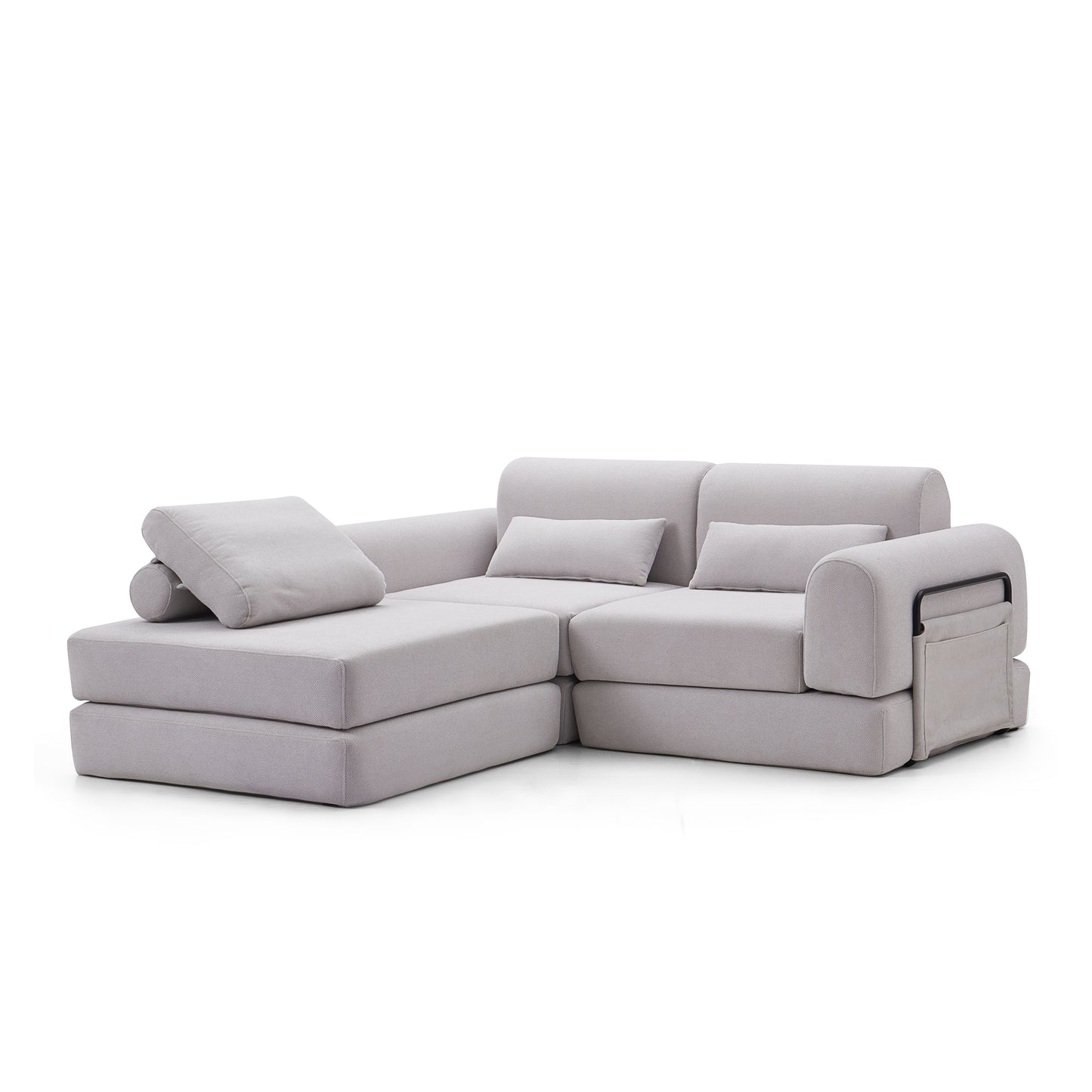 2-3 seat modern sponge compression sofa bed couch compression sofa