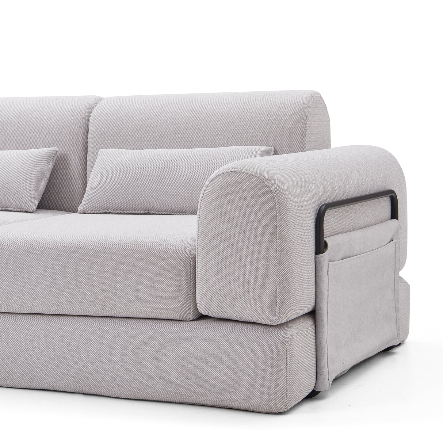 2-3 seat modern sponge compression sofa bed couch compression sofa
