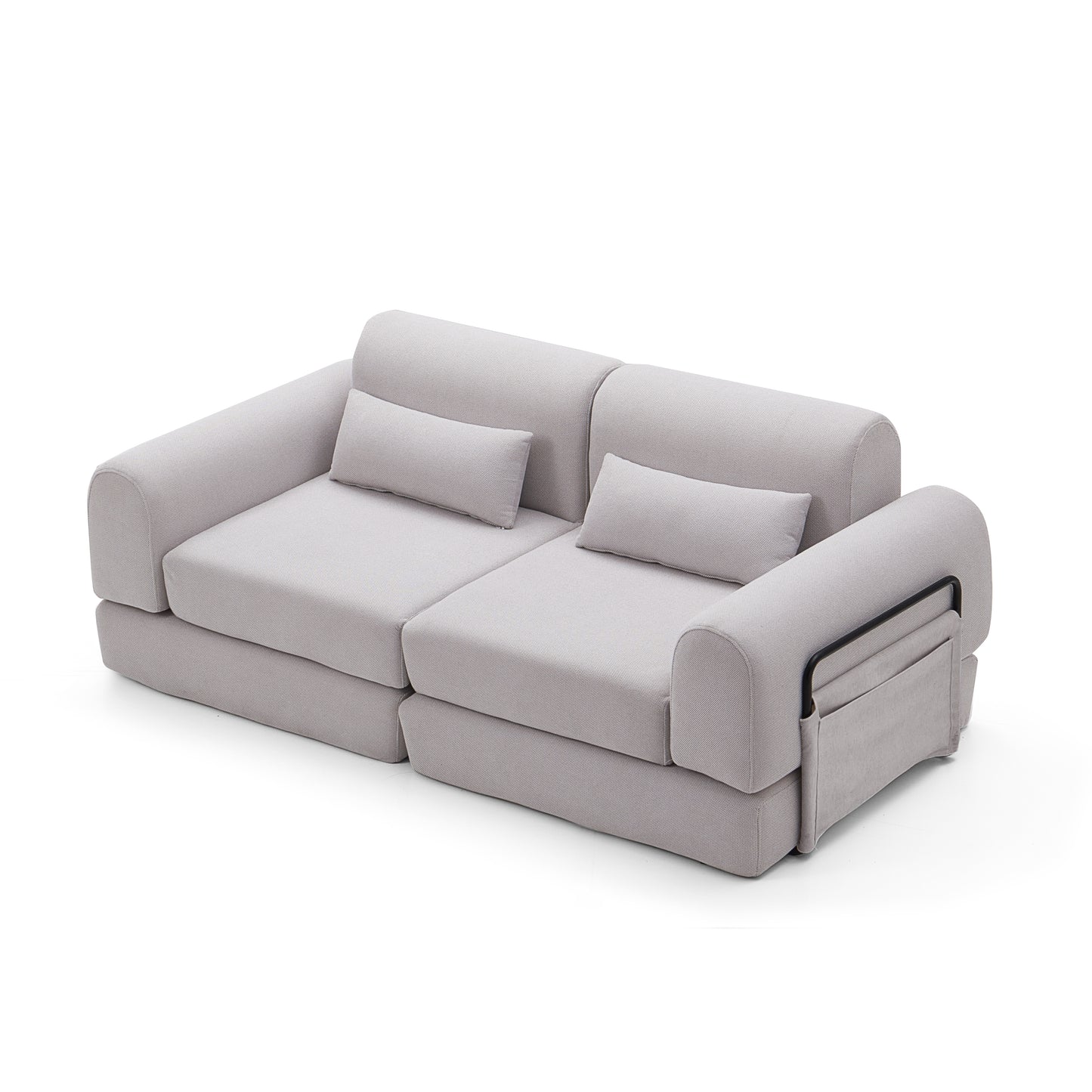 2-3 seat modern sponge compression sofa bed couch compression sofa