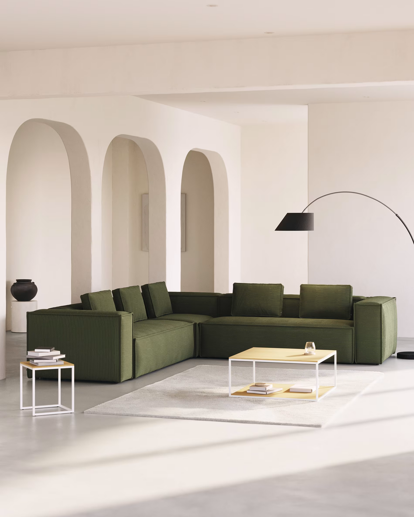 Modular Corner Sectional With Chaise Lounge Sofa Compressed Sofa