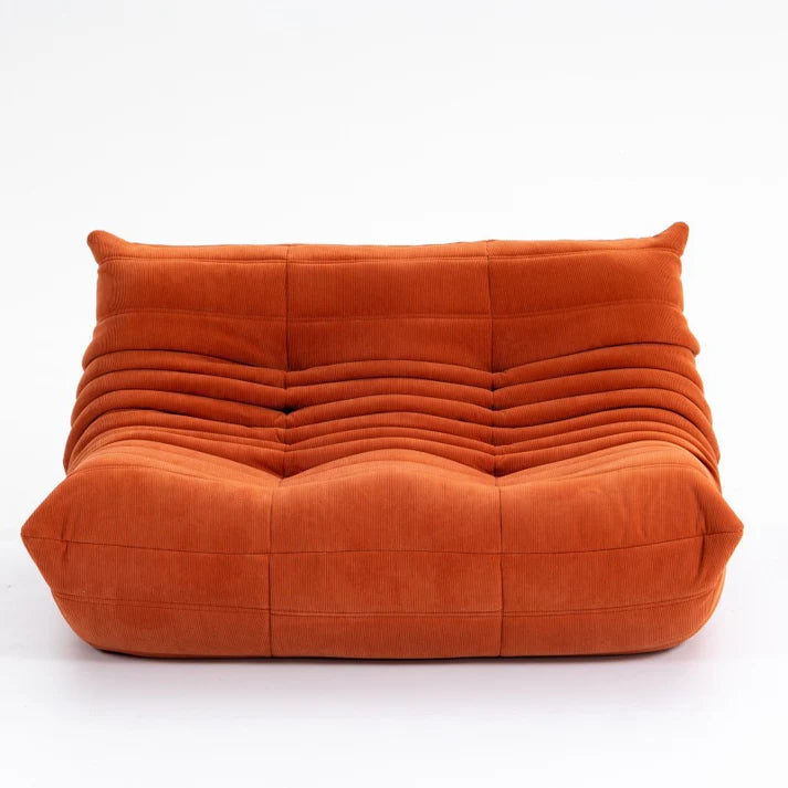 Togo Armless Loveseat Floor Chair Compressed Sofa