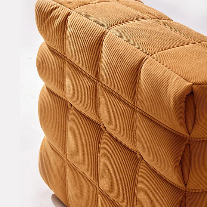 Foam Floor Chair With Back Support Compressed Sofa