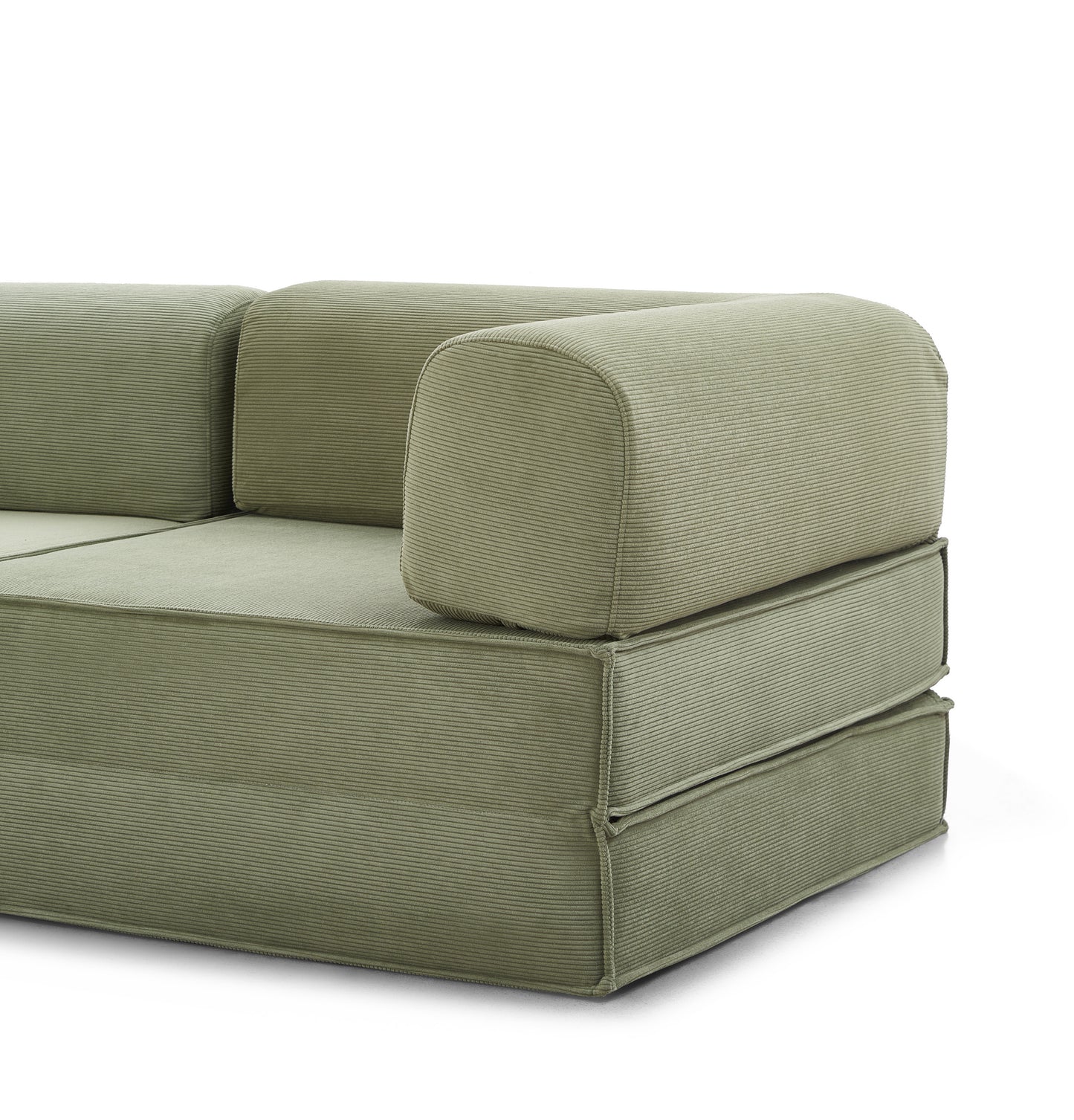 Folding 2 Seater Convertible Sofa Bed Compression Sofa