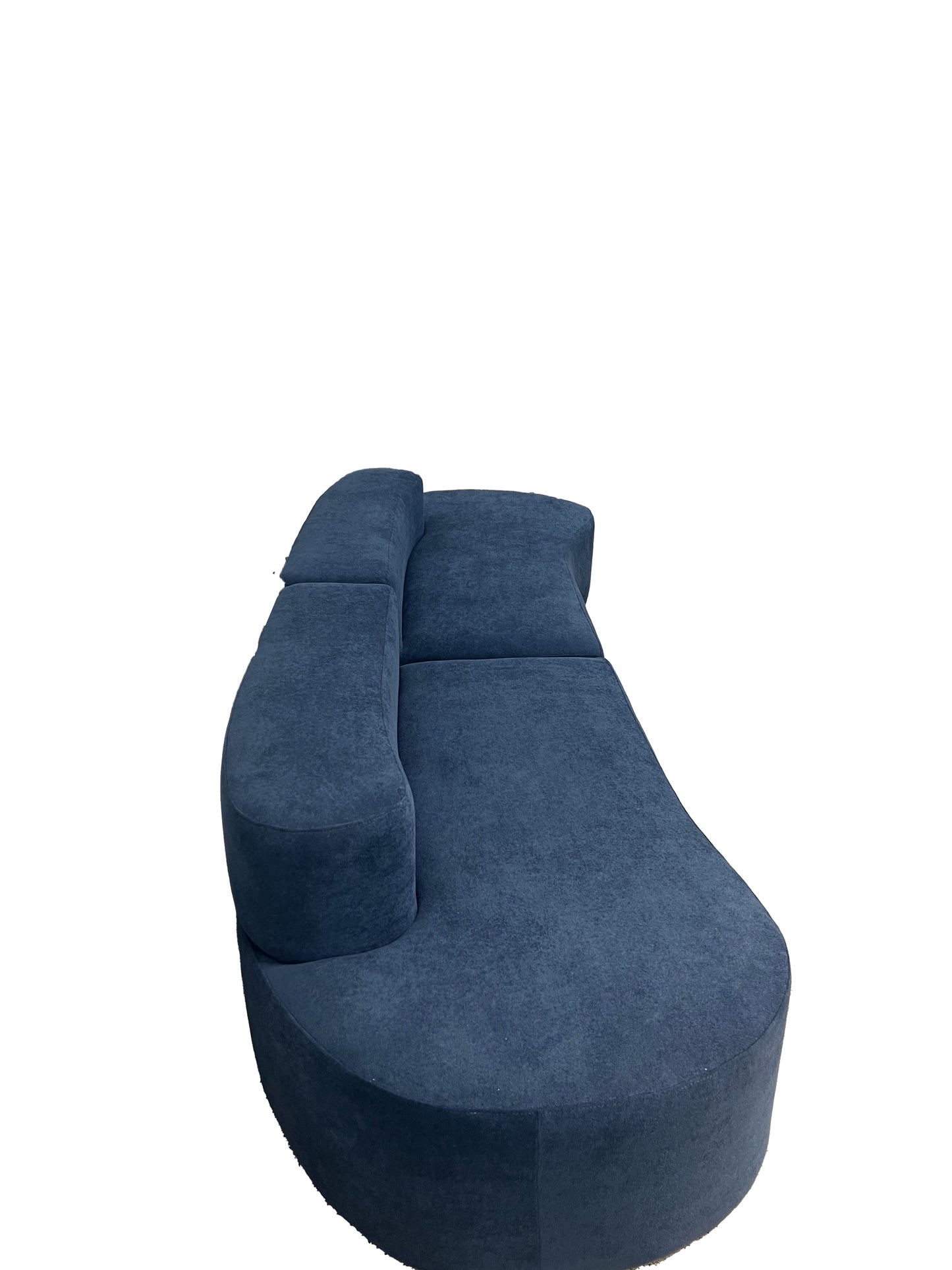 Modern minimalist design long sofa compression sofa