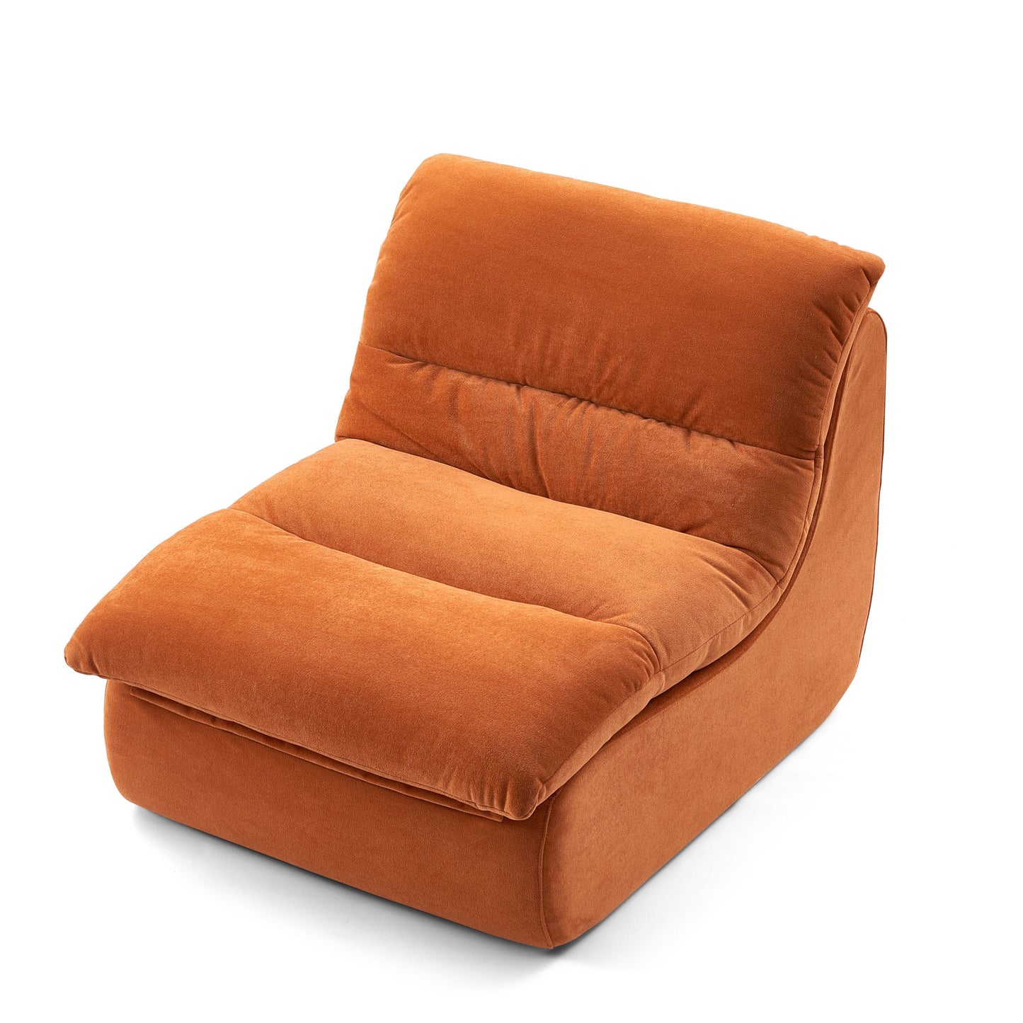 Foam Floor Chair With Back Support  Compressed Sofa