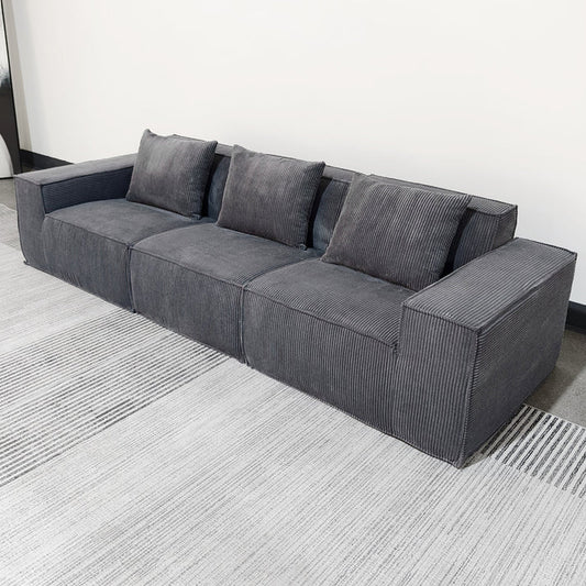 Modular 3 Piece Fabric Sectional Sofas  Compressed Sofa