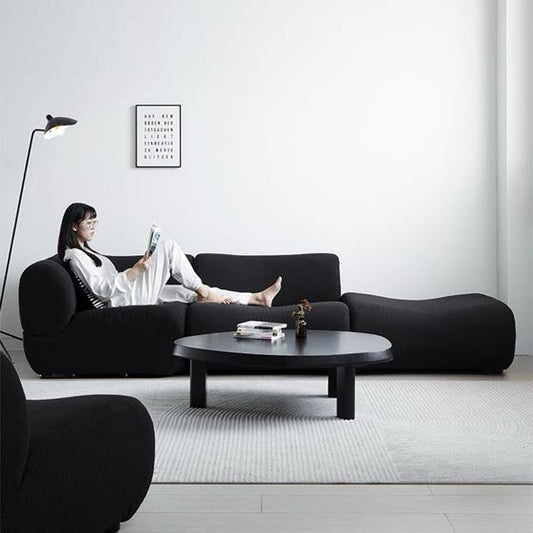Two Seater Sofa Loveseat With Ottoman  Compressed Sofa