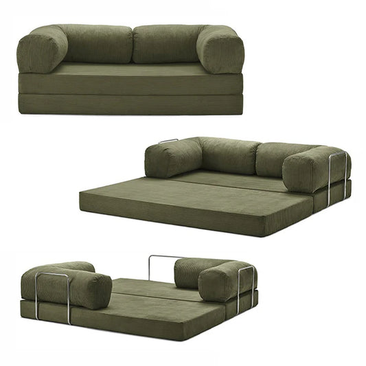 Large King Living Room Foldable Sofa Bed Compressed Sofa