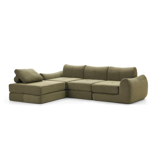 Modern free combination module sofa compression sofa