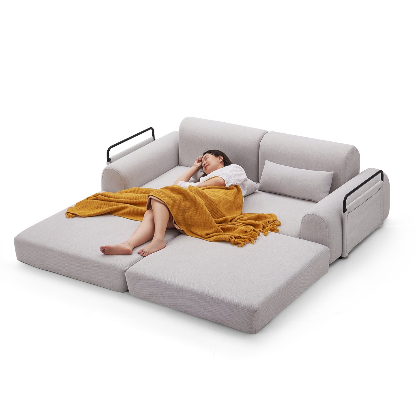 2-3 seat modern sponge compression sofa bed couch compression sofa