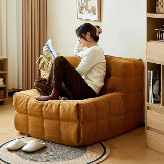 Foam Floor Chair With Back Support  Compressed Sofa